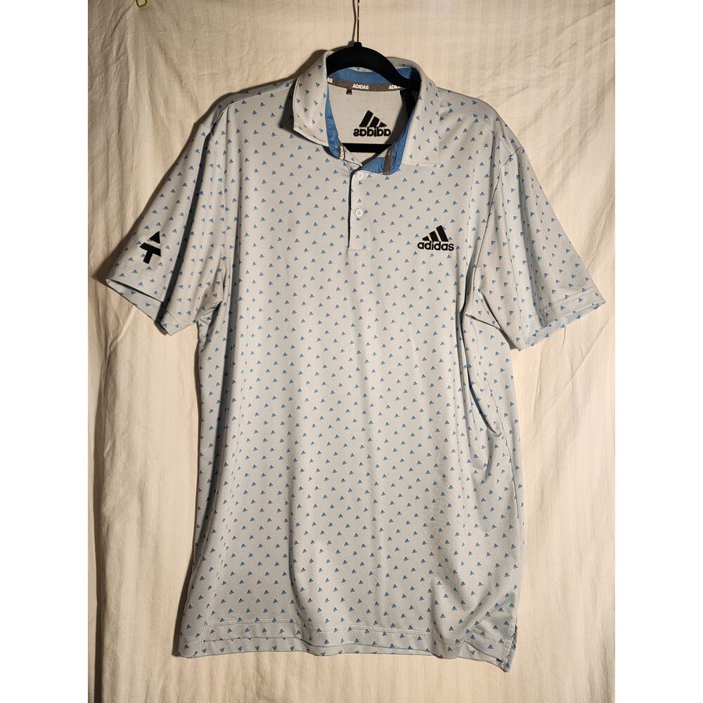 ADIDAS MEN'S GOLF SHORT SLEEVE SHIRT SIZE MEDIUM